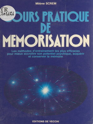 cover image of Cours pratique de mémorisation